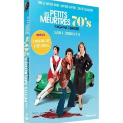 Les Petits meurtres d'Agatha Christie 70's - Saison 3 - Épisodes 8 à 10 (Édition Limitée) - DVD (2023)
