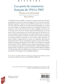 Les ports de commerce français de 1914 à 1965
