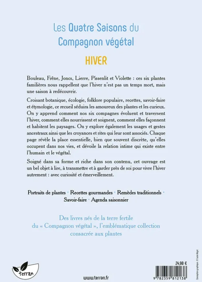 Les Quatre Saisons du Compagnon végétal - Hiver