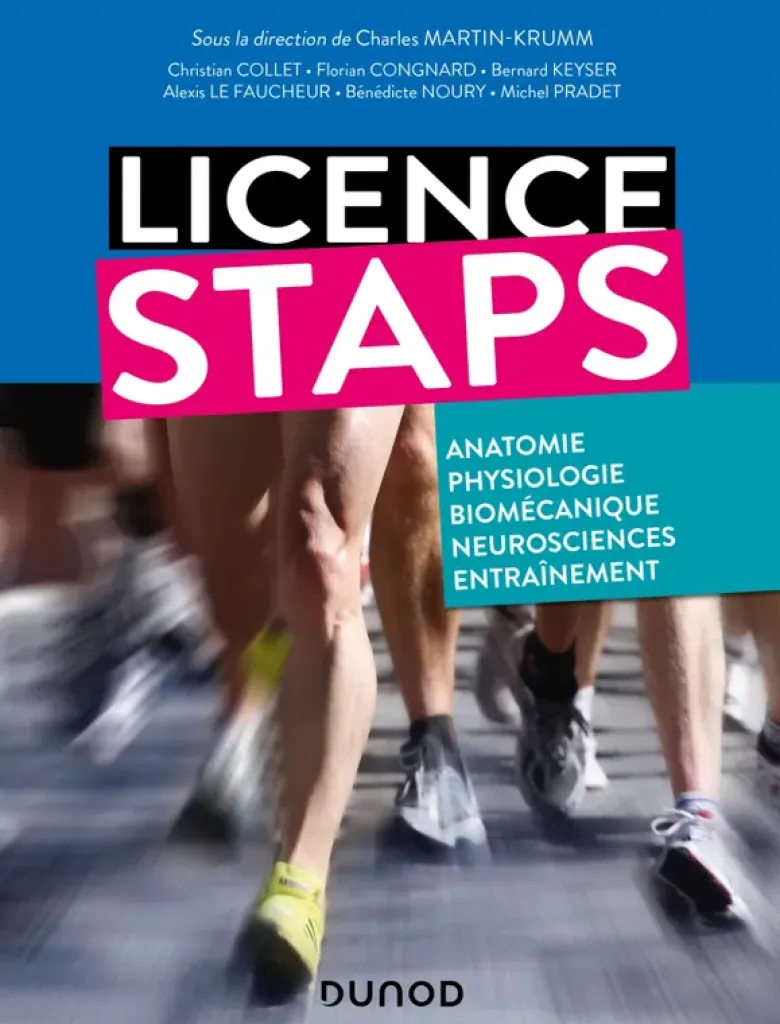 Licence STAPS : Anatomie, physiologie, biomécanique, neurosciences du sport et entraînement