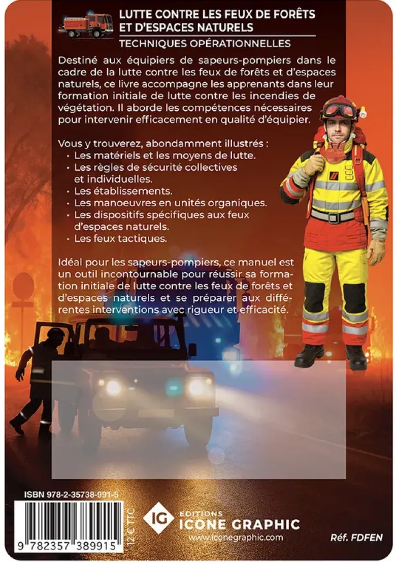 Livre "Lutte contre les feux de forêt et d'espaces naturels - Techniques opérationnelles"