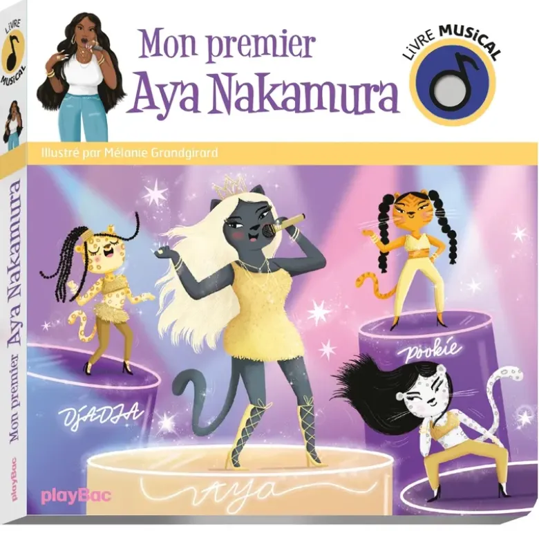 Livre musical - Mon premier Aya Nakamura