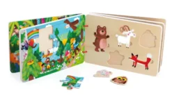 Livre puzzles en bois – Le voyage