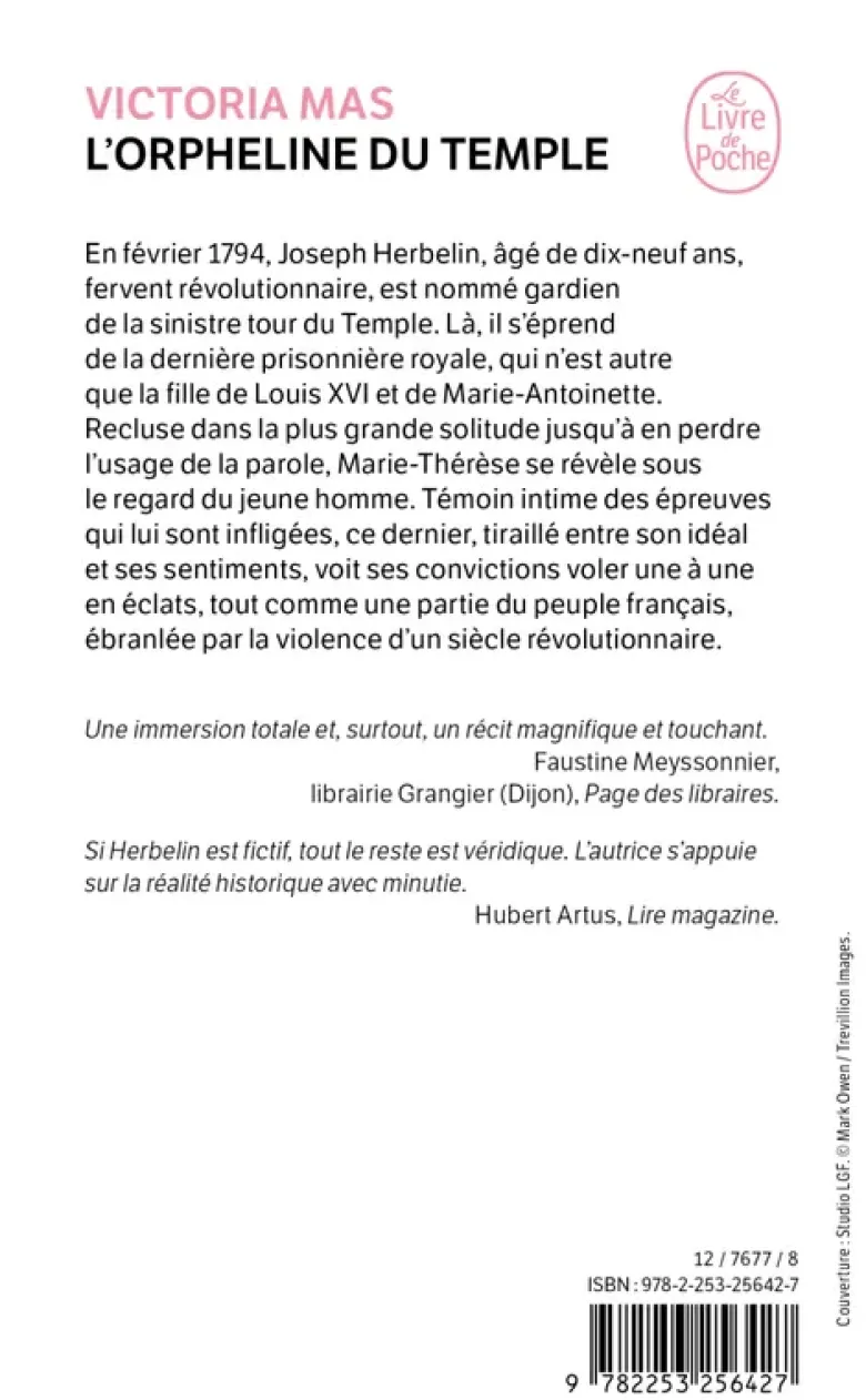 L'Orpheline du temple