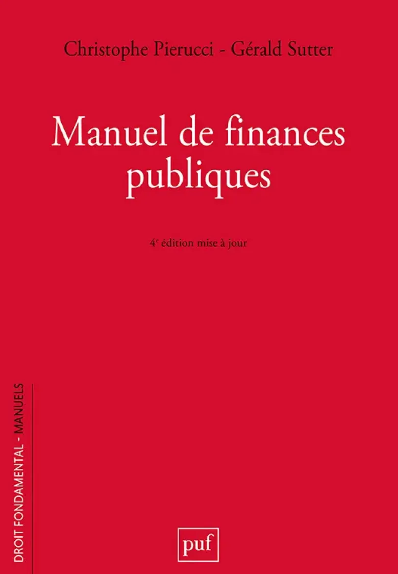 Manuel de finances publiques