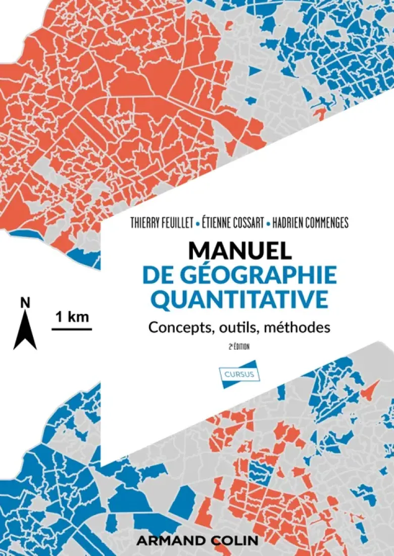 Manuel de géographie quantitative - 2e éd.