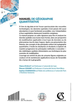 Manuel de géographie quantitative - 2e éd.