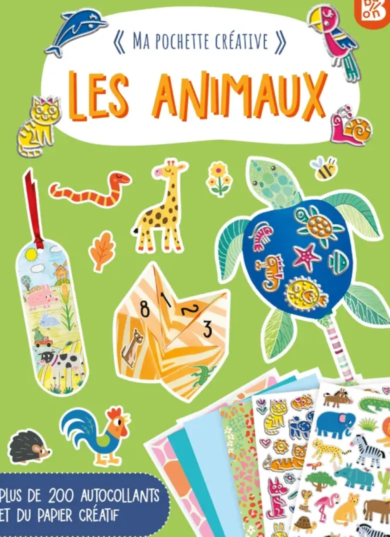 Ma pochette créative - Les animaux