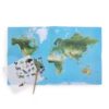 Mappemonde avec Décalcomanies