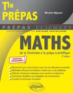Maths de la Tle à la prépa scientifique - Nouveaux programmes