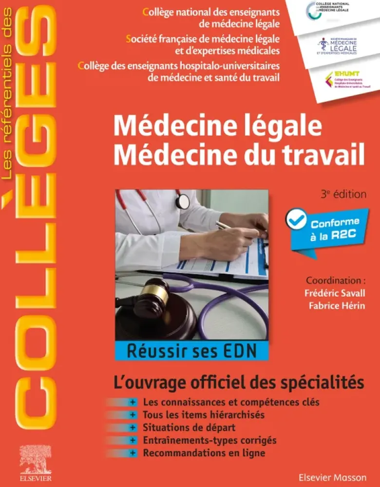 Médecine légale - Médecine du travail