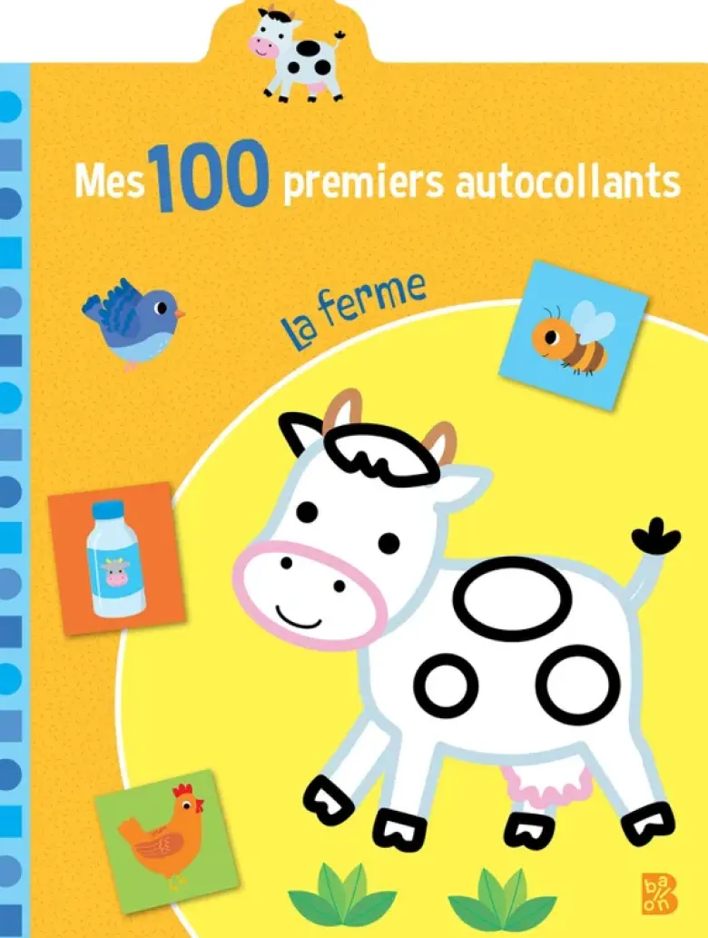 Mes 100 premiers autocollants - La ferme