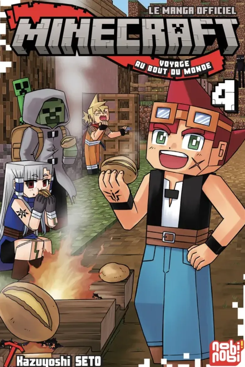 Minecraft, le manga officiel - Voyage au bout du monde T04