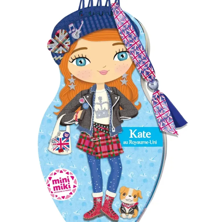 Minimiki - Carnet créatif - Kate au Royaume-Uni nouvelle édition 2025