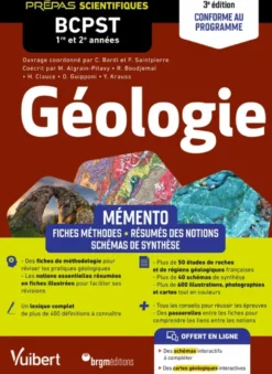 Mémento Géologie BCPST 1re et 2e années – 2e édition actualisée