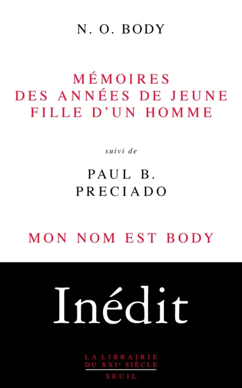 Mémoires des années de jeune fille d'un homme