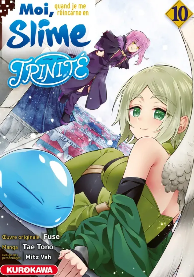 Moi, quand je me réincarne en Slime - Trinité - tome 10