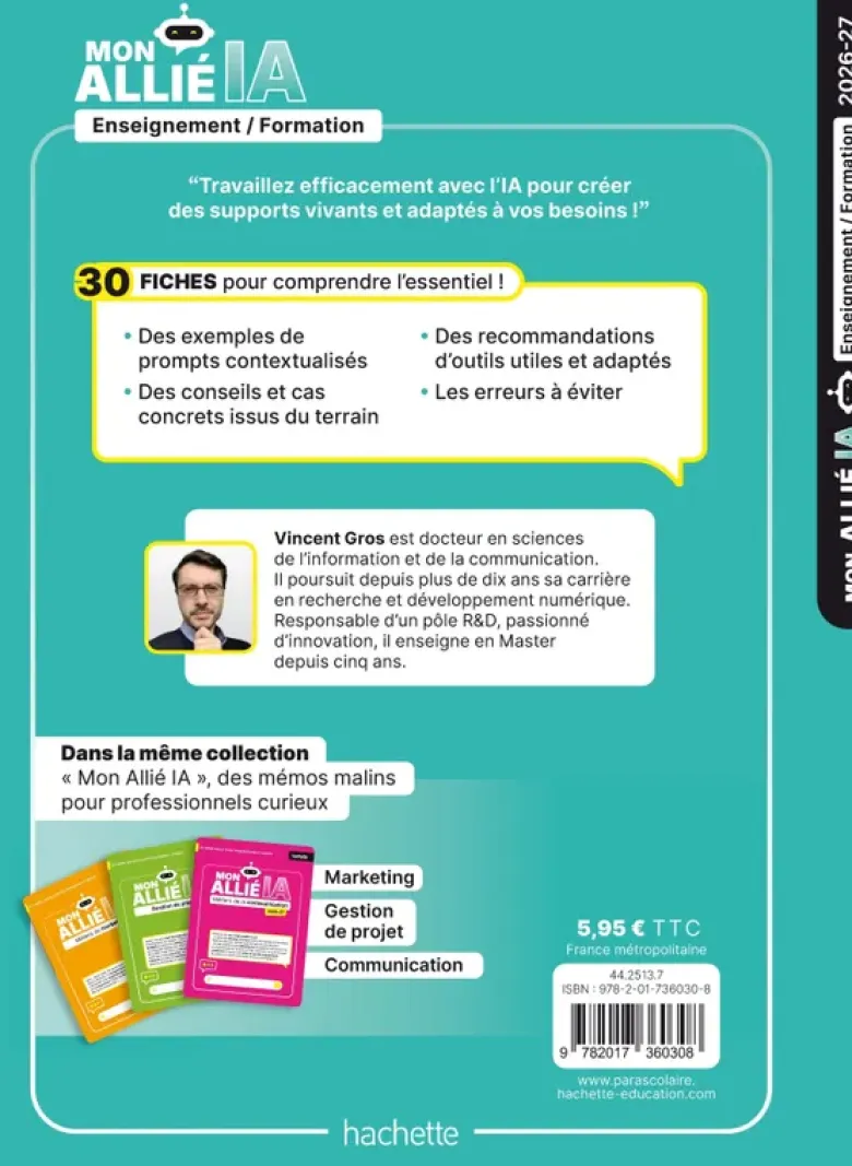 Mon allié IA 2026 2027 - Enseignement et Formation