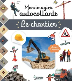 Mon imagier autocollants - Le chantier