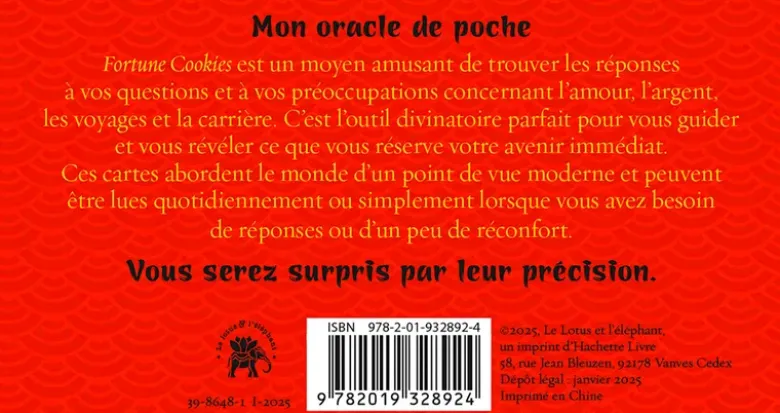 Mon oracle de poche : Fortune cookies
