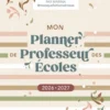 Mon Planner de professeur des écoles 2026/2027