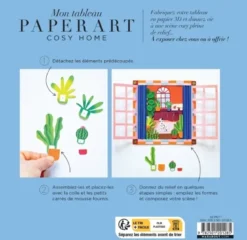 Mon tableau Paper Art - Cosy home