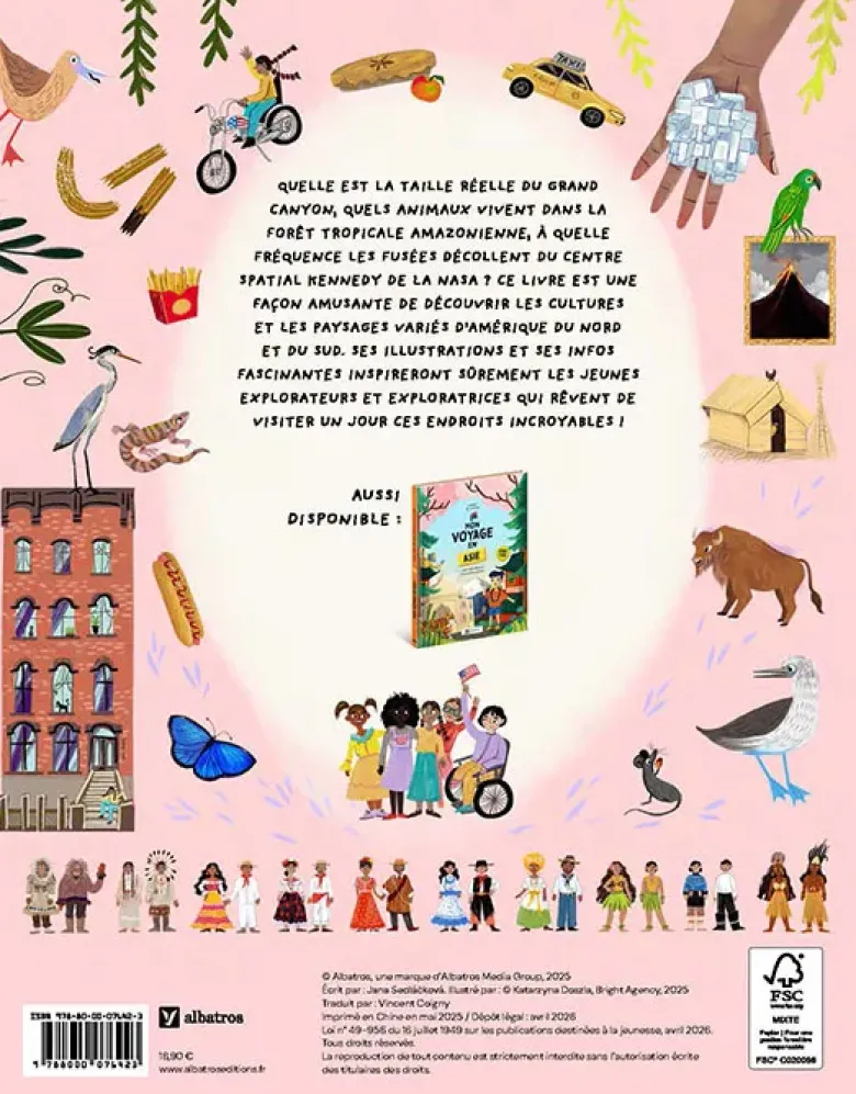 Mon voyage en Amérique