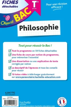 Objectif BAC Fiches - Philosophie Tle
