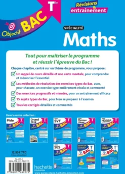 Objectif BAC 2027 - Tle spécialité Maths