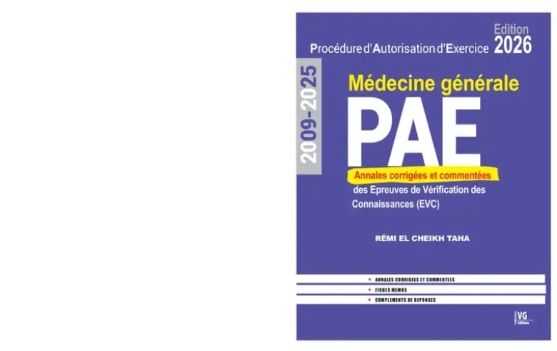 Pae Annales Evc Medecine Generale 2009-2026