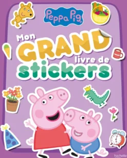 Peppa Pig - Mon grand livre de stickers