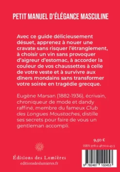 Petit manuel d'élégance masculine