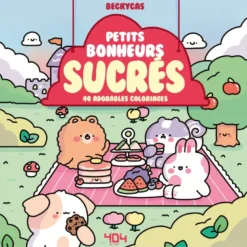 Petits bonheurs sucrés - 40 adorables coloriages