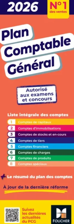 Plan comptable général - PCG - 2026