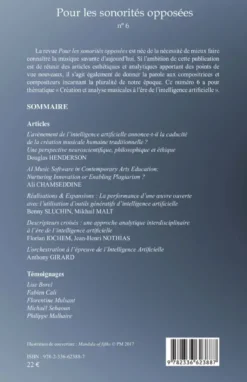 Pour les sonorités opposées