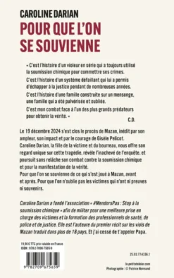 Pour que l'on se souvienne