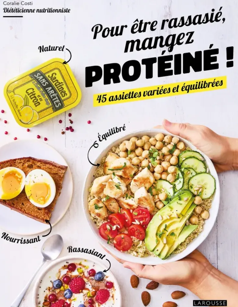 Pour être rassasié, mangez protéiné !