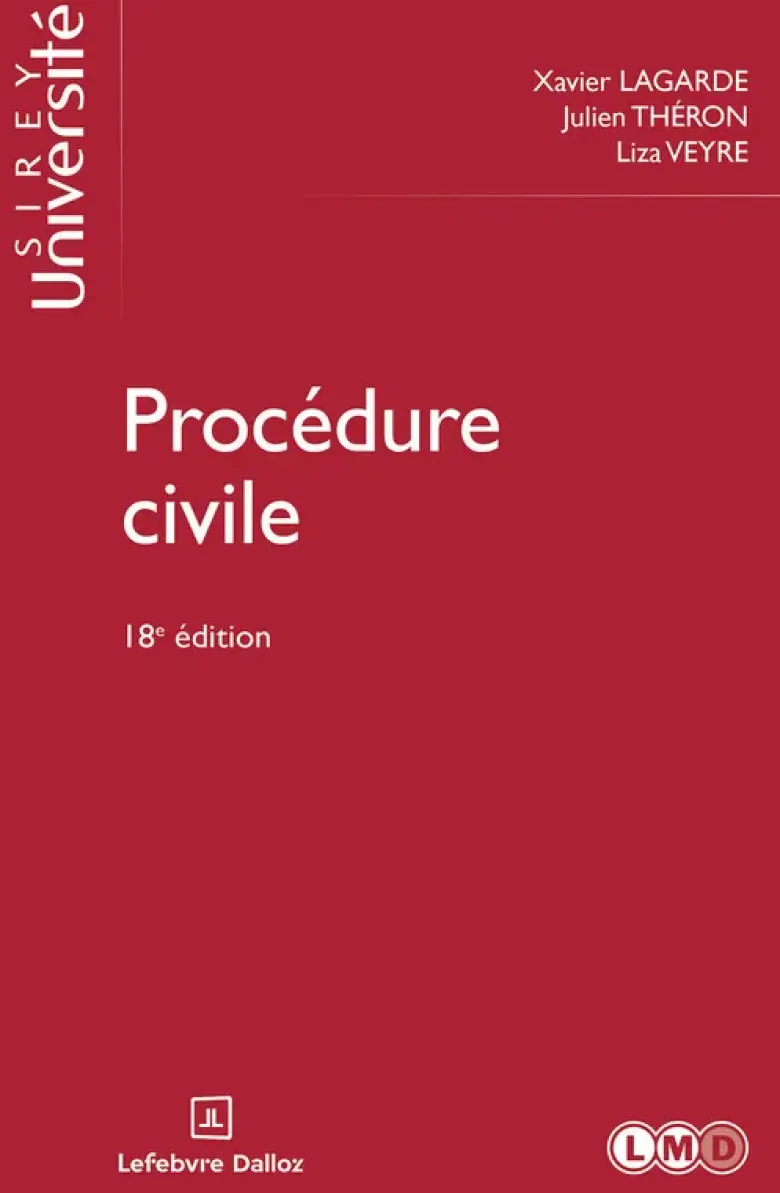 Procédure civile. 18e éd.