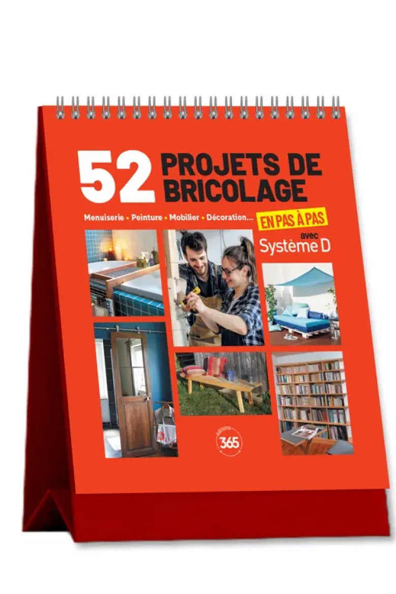 52 projets de bricolage en pas à pas avec Système D
