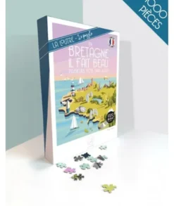 Puzzle Bretagne - 1000 pièces