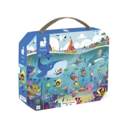 Puzzle en carton Les fonds marins 100 pièces
