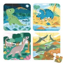 Puzzle Evolutif 6-9-12-16 pcs - Dinosaures