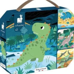 Puzzle Evolutif 6-9-12-16 pcs - Dinosaures