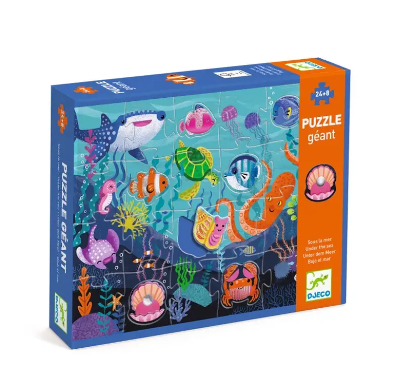Puzzle géant mer