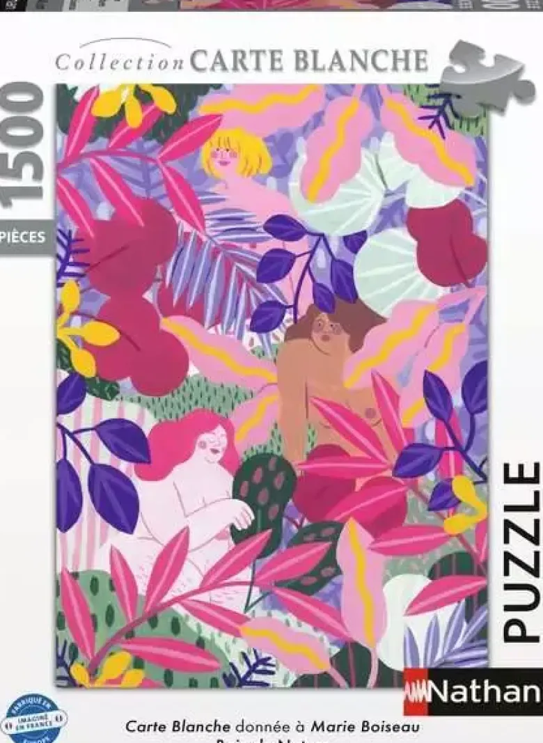 Puzzle Marie Boiseau Bain de Nature 1500 Pièces