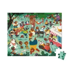 Puzzle 54 pcs - La cousinade des ours
