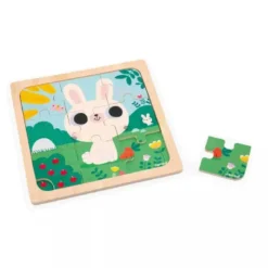Puzzle 9 pcs - Lapin Blanc