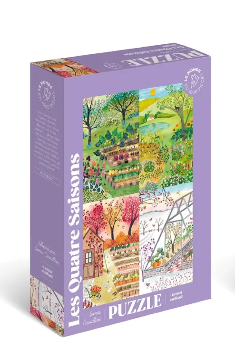Puzzle 1000 pièces - Les quatre saisons