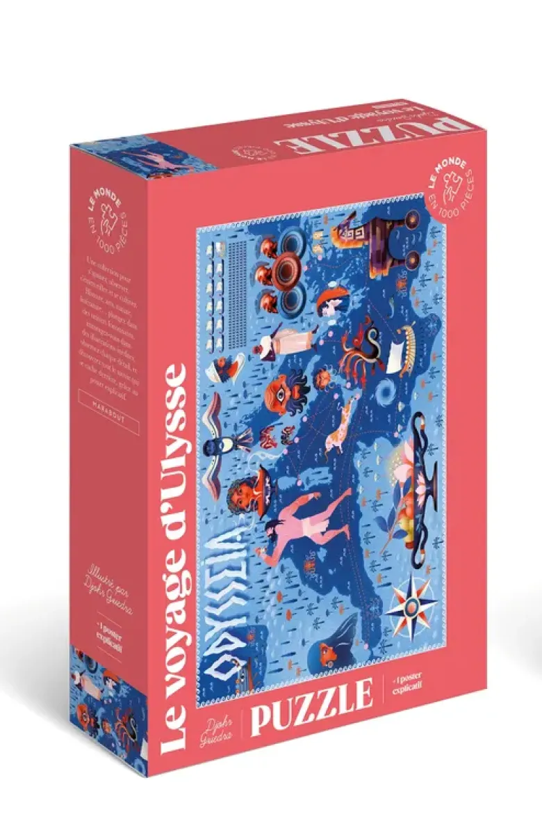 Puzzle 1000 pièces - Le voyage d'Ulysse