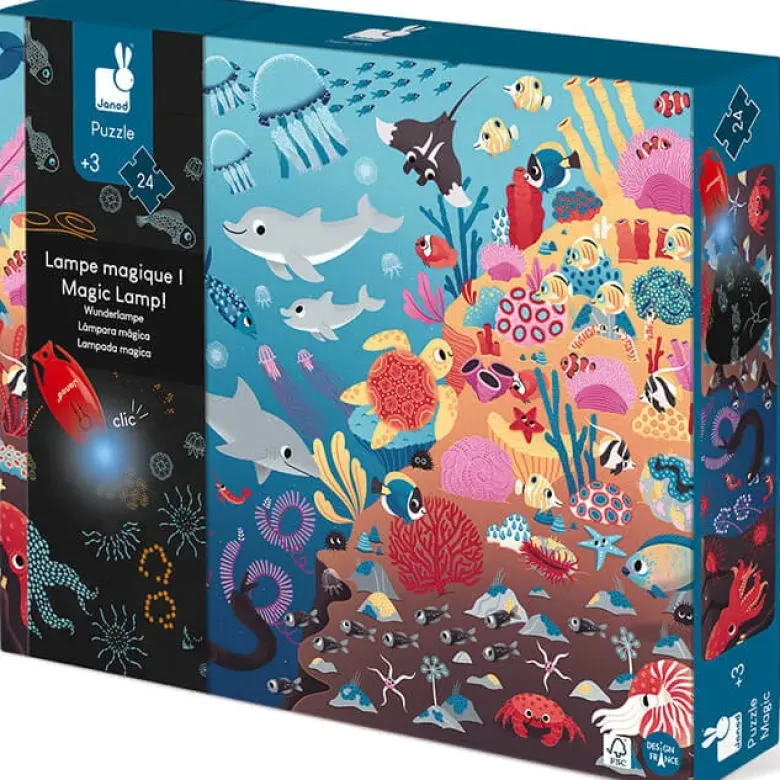 Puzzle 24 pièces - L'océan magique